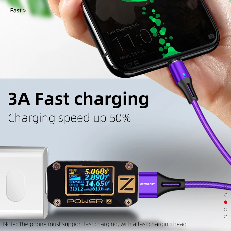 
Wholesale Unique new design 3pin magnetic cable phone accessories 3A fast charge usb cable 3 in 1 magnetic charging cable 