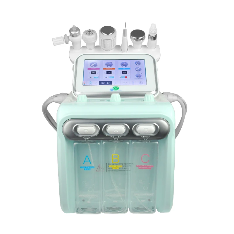 2024 7 en 1 Hydra Microdermabrasion Facial Machine Diamond Dermabrasion 6 in 1 Hydro Facial Machine