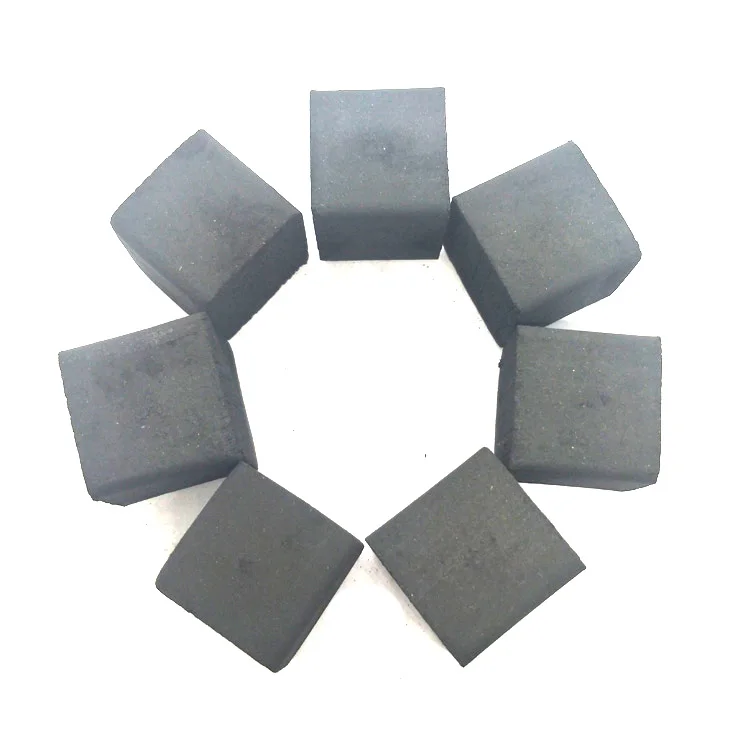 
100% pure cut German hookah shisha cube bamboo charcoal 