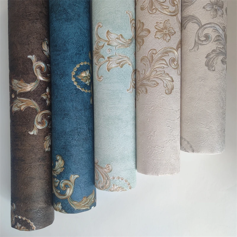 Non Self-adhesive Wallpaper for Ceiling Mirror 3D Floral Wallpaper Home Decoration Ceiling