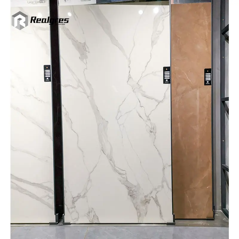 Large Format Polished Marble Porcelain Panel Tile