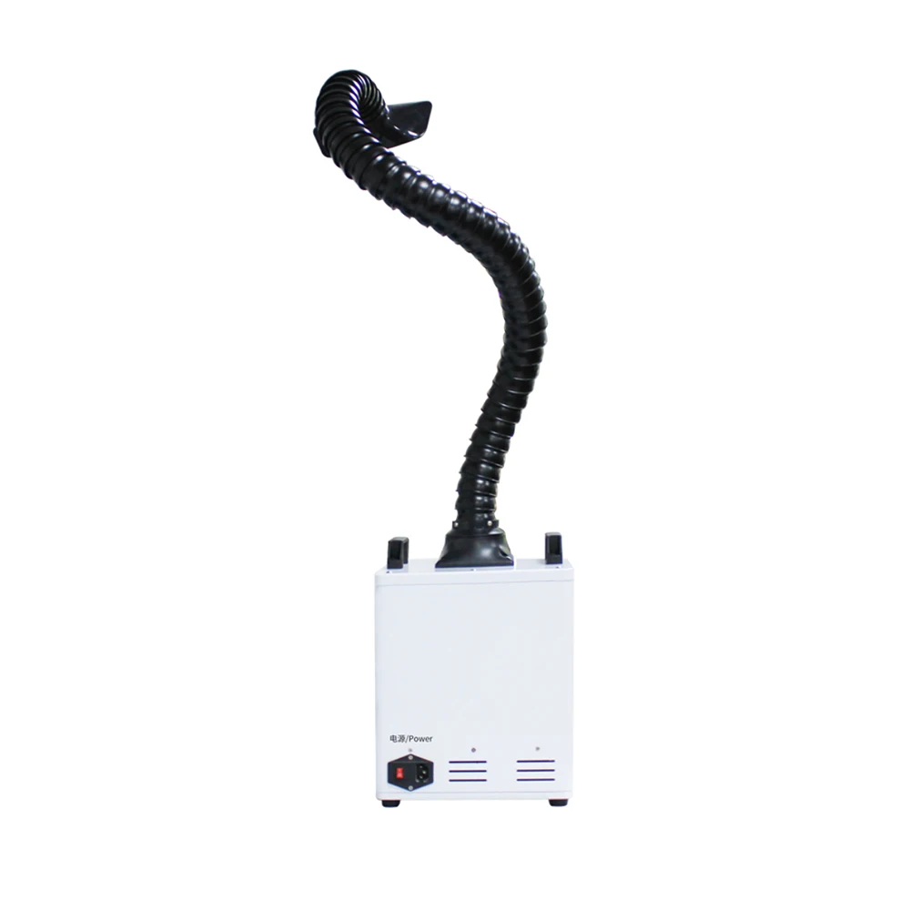 TBK Fume Extractor With Transparent Box Soldering Smoke Cleaner Screen Welding Fume Purifier For Phone Repairing Laser Machine