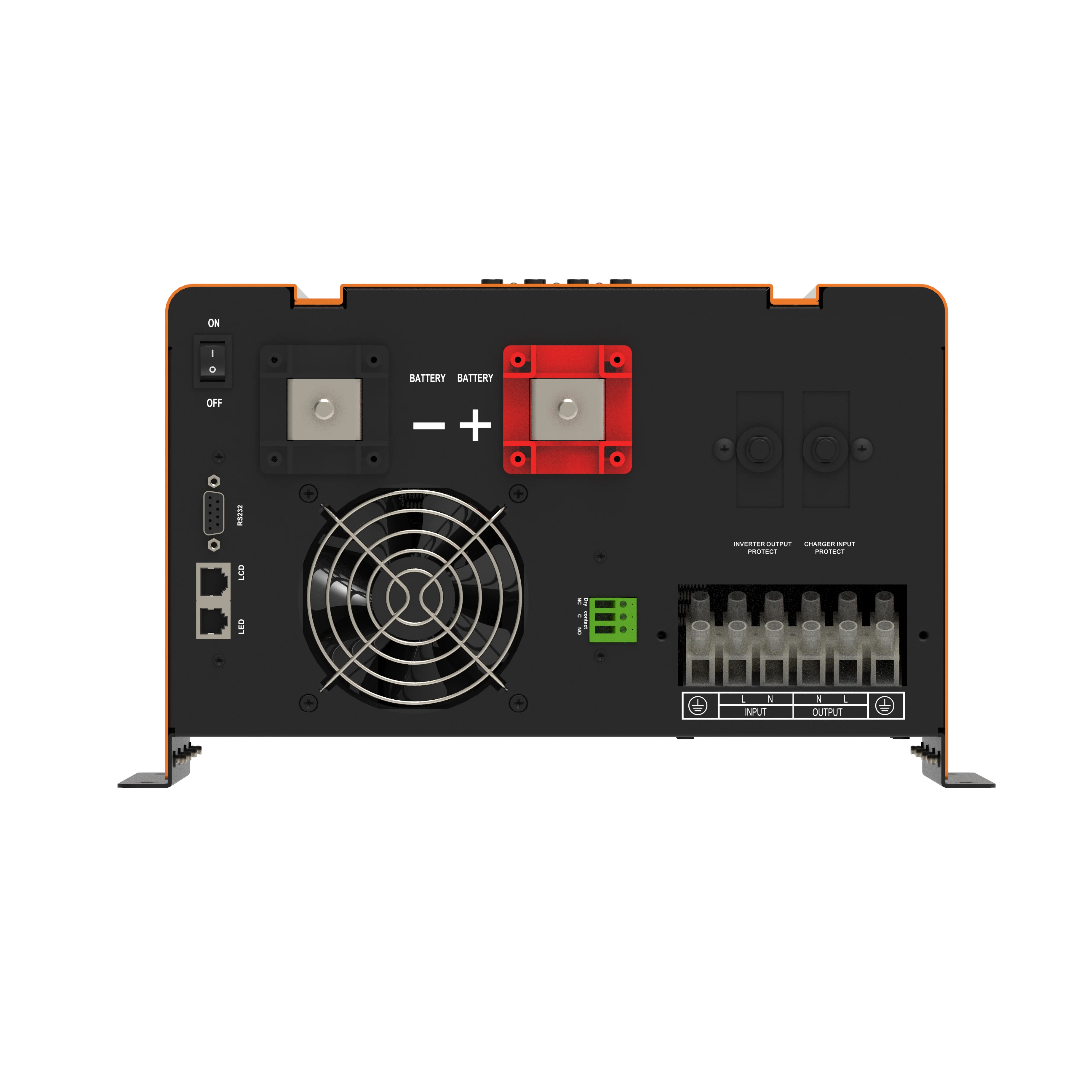 Best Selling DC to AC 6000W 24/48V Off Grid Pure Sine Wave Inverter with Toroidal Transformer