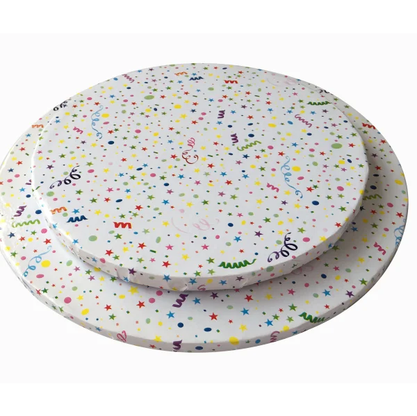 2022 New Pattern Cake Drum Factory Price Round Cake Board 12inch 12mm Thick Cake Board
