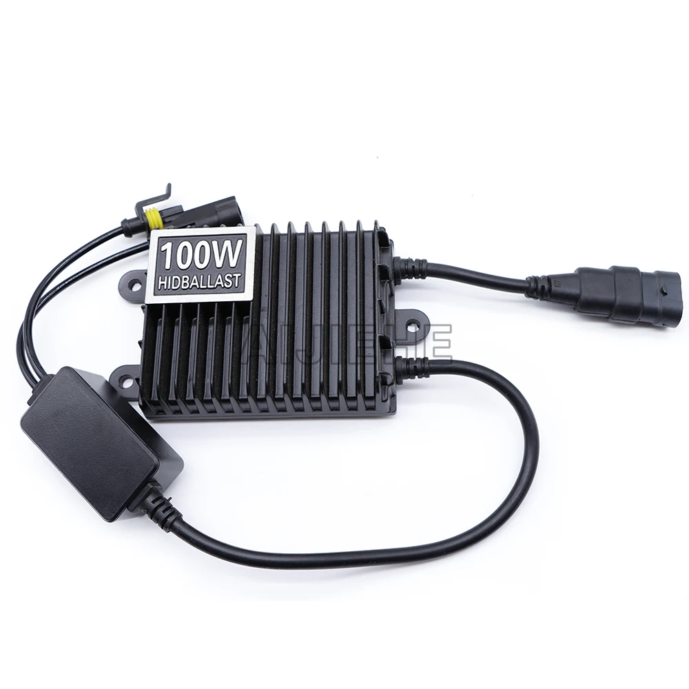 Car lights low price hidden xenon lamp ballast for 100W 4300k mini projector lens kit