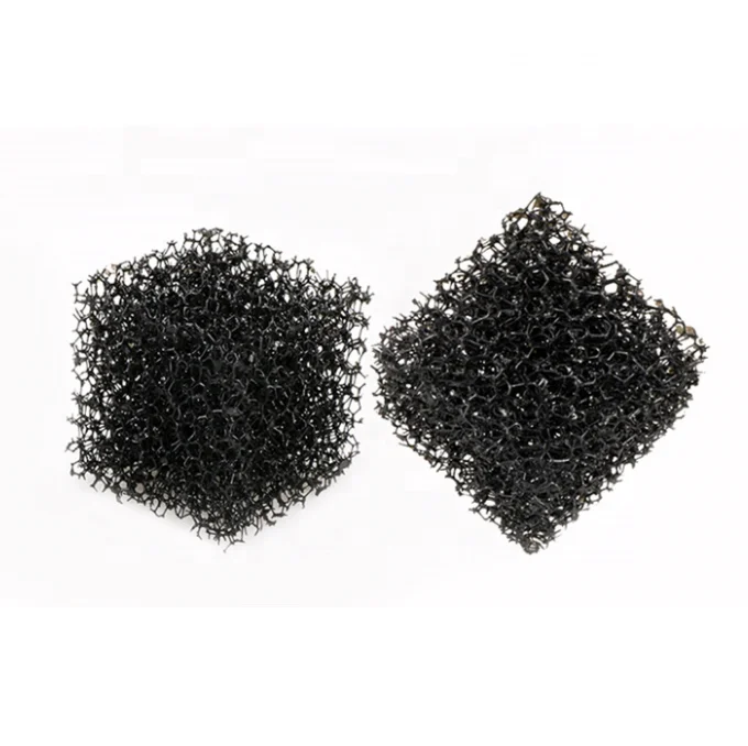 Очистка сточных вод сетчатый полиуретановый фильтр средство наполнения