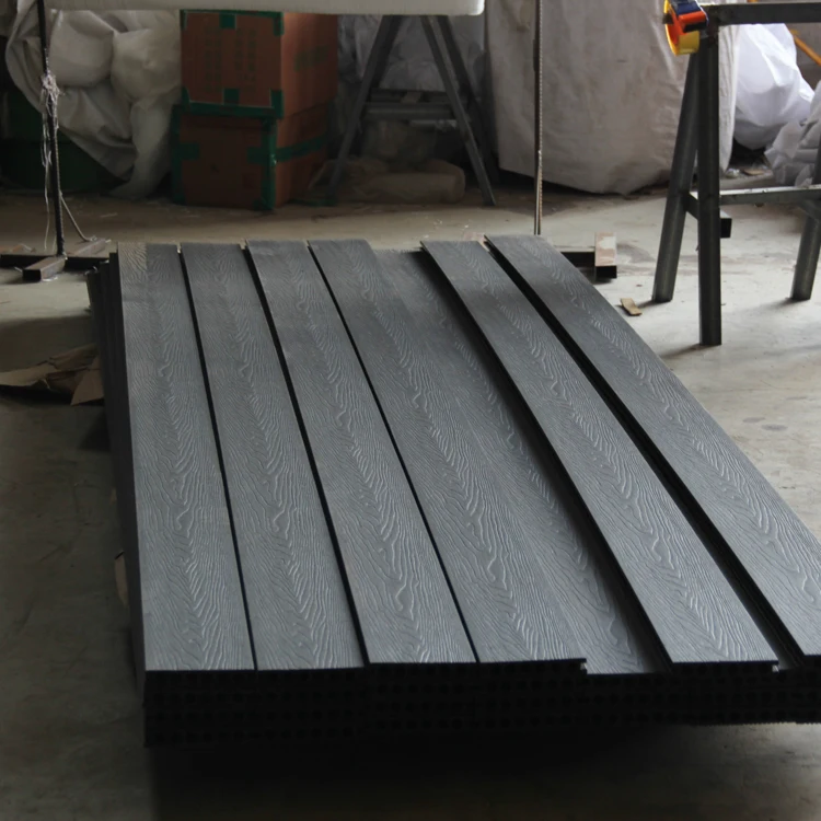 Factory outlet Easy install Co-extrusion Wpc composite bamboo Decking boards flooring outdoor exterior