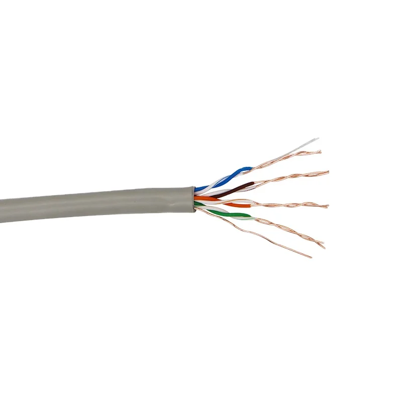 Factory custom ethernet UTP Cable Cat5e 4 Pair 305 300 meter utp cat5e lan network cable