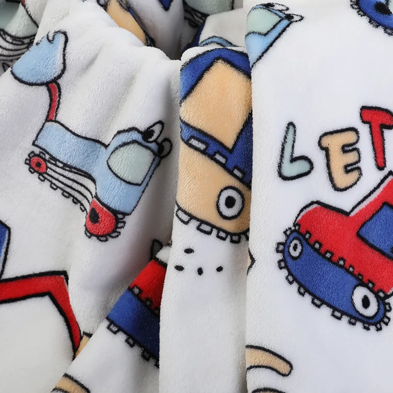 Hot Selling Cartoon Printed Farley Fleece Fabric Flannel Fabric Supplier China Manufacture