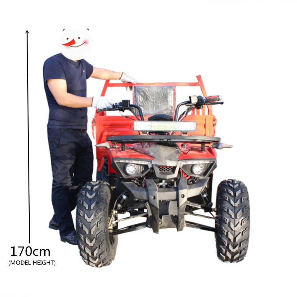 High Quality Quad Bike 2WD Adult Electric Vehicle Trailer Tractor Farm atv