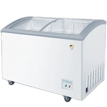 4mm thickness low e tempered sliding glass door for glass top iceland freezer