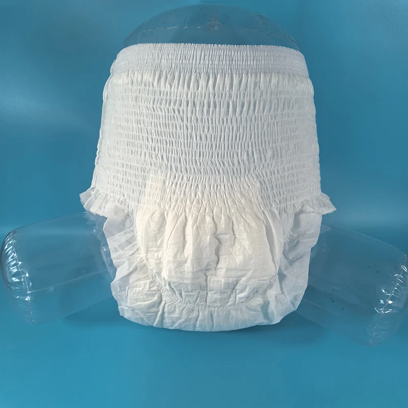 Wholesale free sample adult diapers panties disposable absorbent adult underwear briefs unisex adult pants diaper