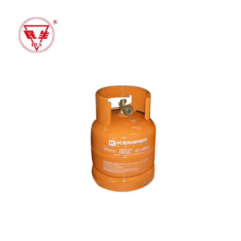 Low price Good quality  empty 2kg lpg lpg cylinder weight with gas sale to South Africa