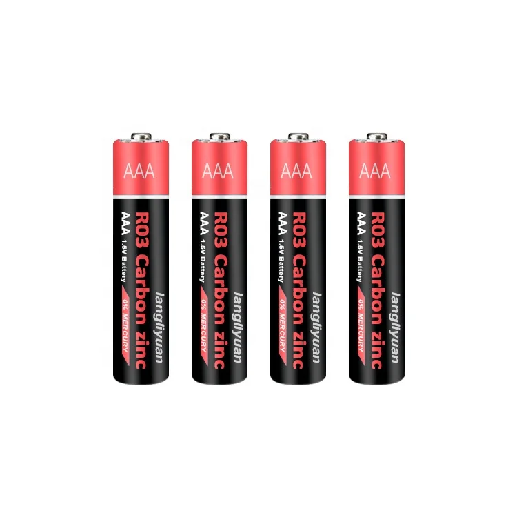 
Wholesale zinc carbon dry pilas um4 r03 super heavy duty 1.5v size aaa batteries 