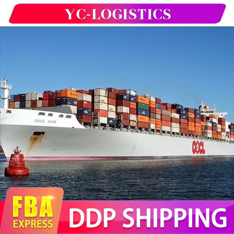 The cheapest freight forwarding company sea shipping from China to USA UK Canada Europe FBA freight agents