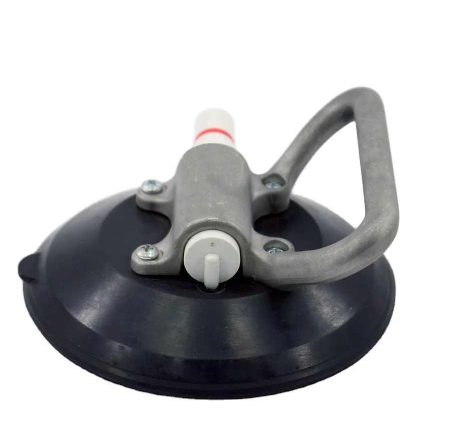 Hand pump suction cups for tiles