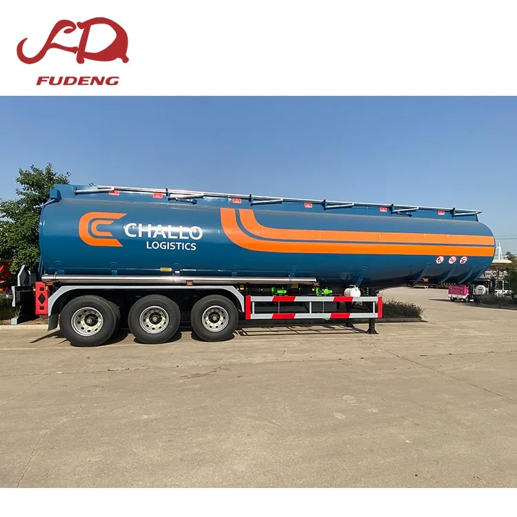 Настраиваемый трейлер Fudeng 45000L 50000L 54000L емкость топливный танкер Самая низкая цена Нефть Газ дизельный прицепы