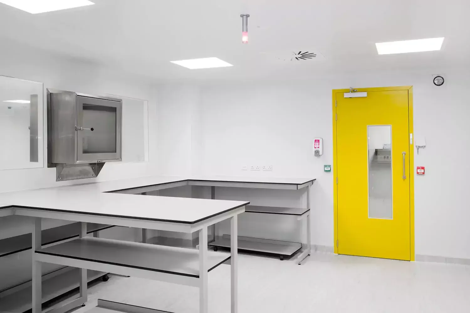 Professional Laminar Air Flow Transfer Through Window For Hospital Clean Room Active Dynam Pass Box