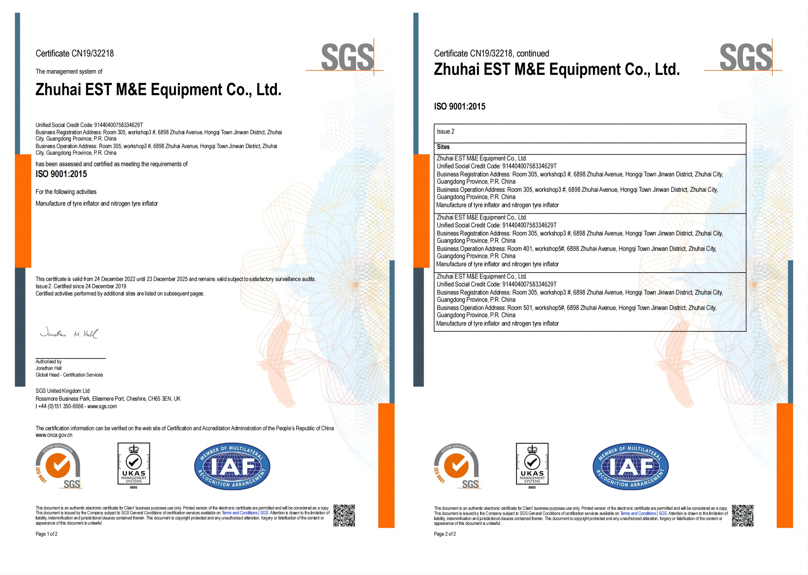 G5 ISO9001 certification Vertical Heavy truck tire usage Tire inflation machine Outdoor use for gas stations Tire inflator