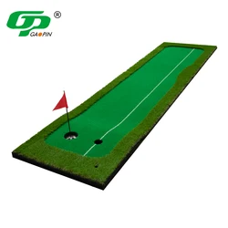 Custom Outdoor Large Putting Mat Golf Training Aids Mini Golf Artificial Grass Putting Green Mat