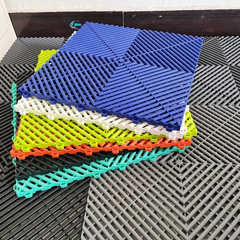 2023 Readygo OEM and ODM injection molding interlocking garage floor tile PVC garage floor plastic tiles
