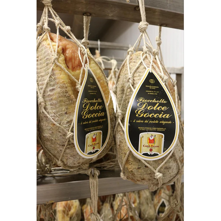 Классическая упаковка для высушенного мяса, Рождественская ветчина, итальянская распродажа, сухое копченое мясо из свинины, бекона