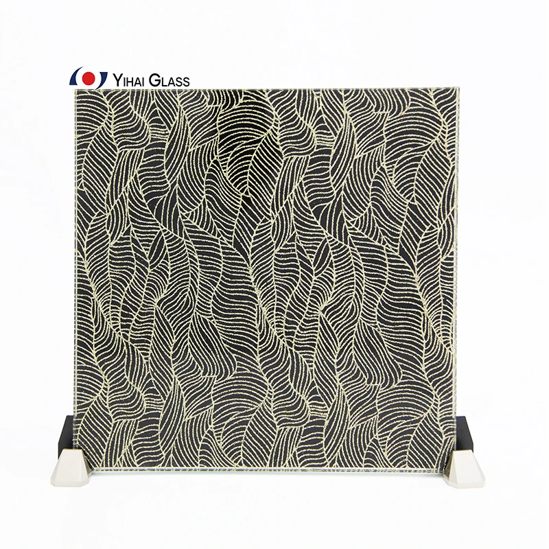 Factory Direct Sale Glass Colored Transparent Tinted Tempered Laminated Glass Price For Decoration