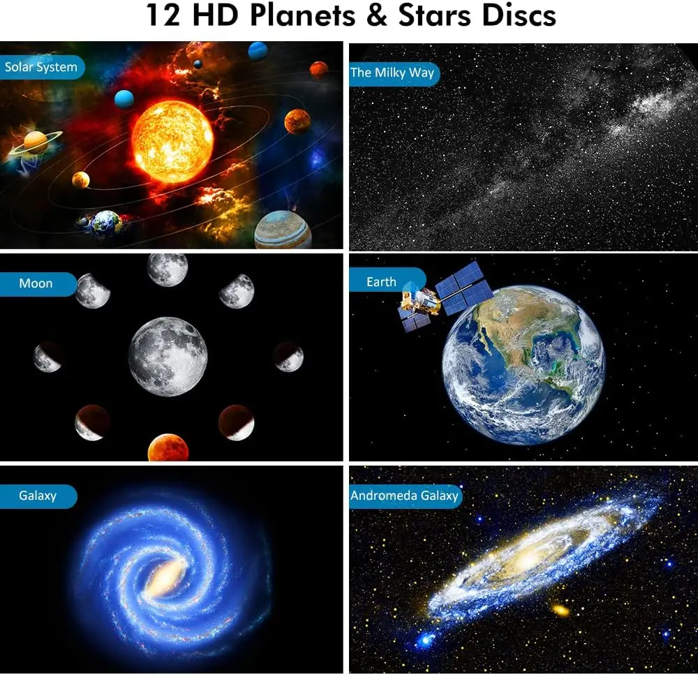 Smart Star Night Starry Projector Light Laser Sky Star Projector BT Music Speaker Galaxy Projector For Bedroom