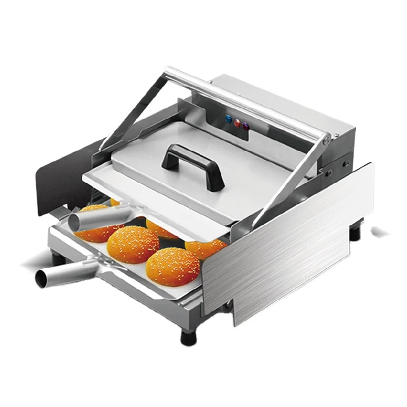 Hot Product Commercial Hamburger Maker Burger Patty Forming Machine Vending Machine Burger Vertical Toaster