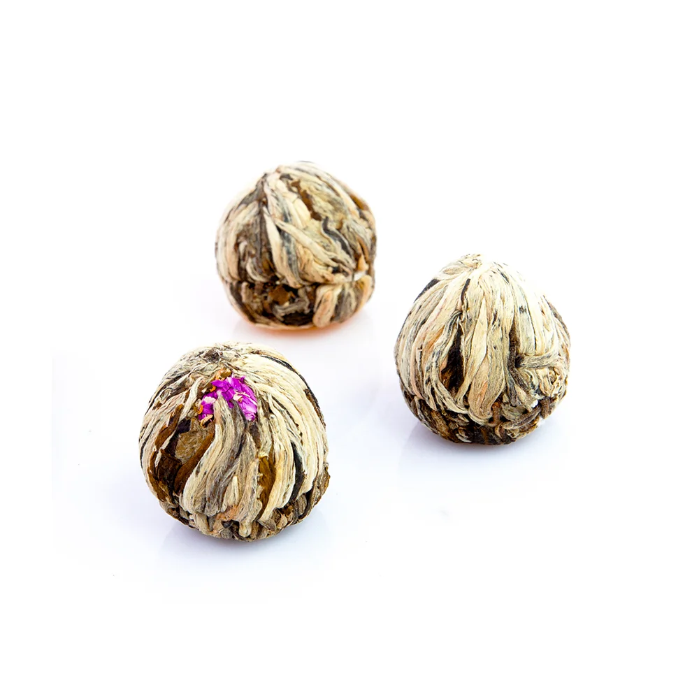 EU Standard Hua Kai Fu Gui Jasmine Peach White Tea Primula Flowering Tea