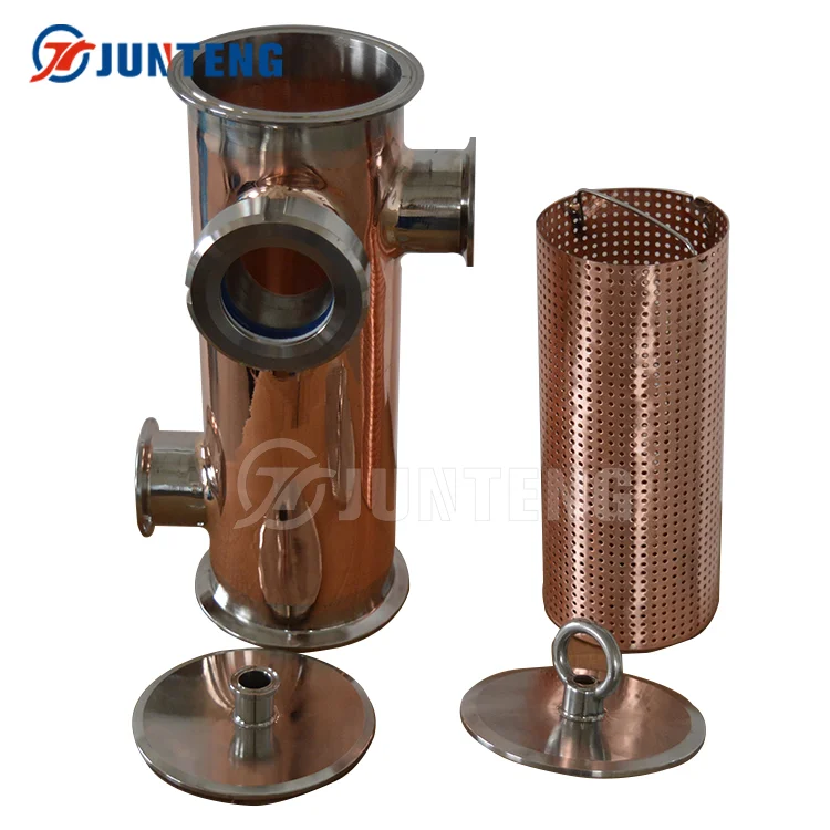 Copper T2 Stainless Steel Alcohol Distillation reflux moonshine alcohol still distiller Gin Basket
