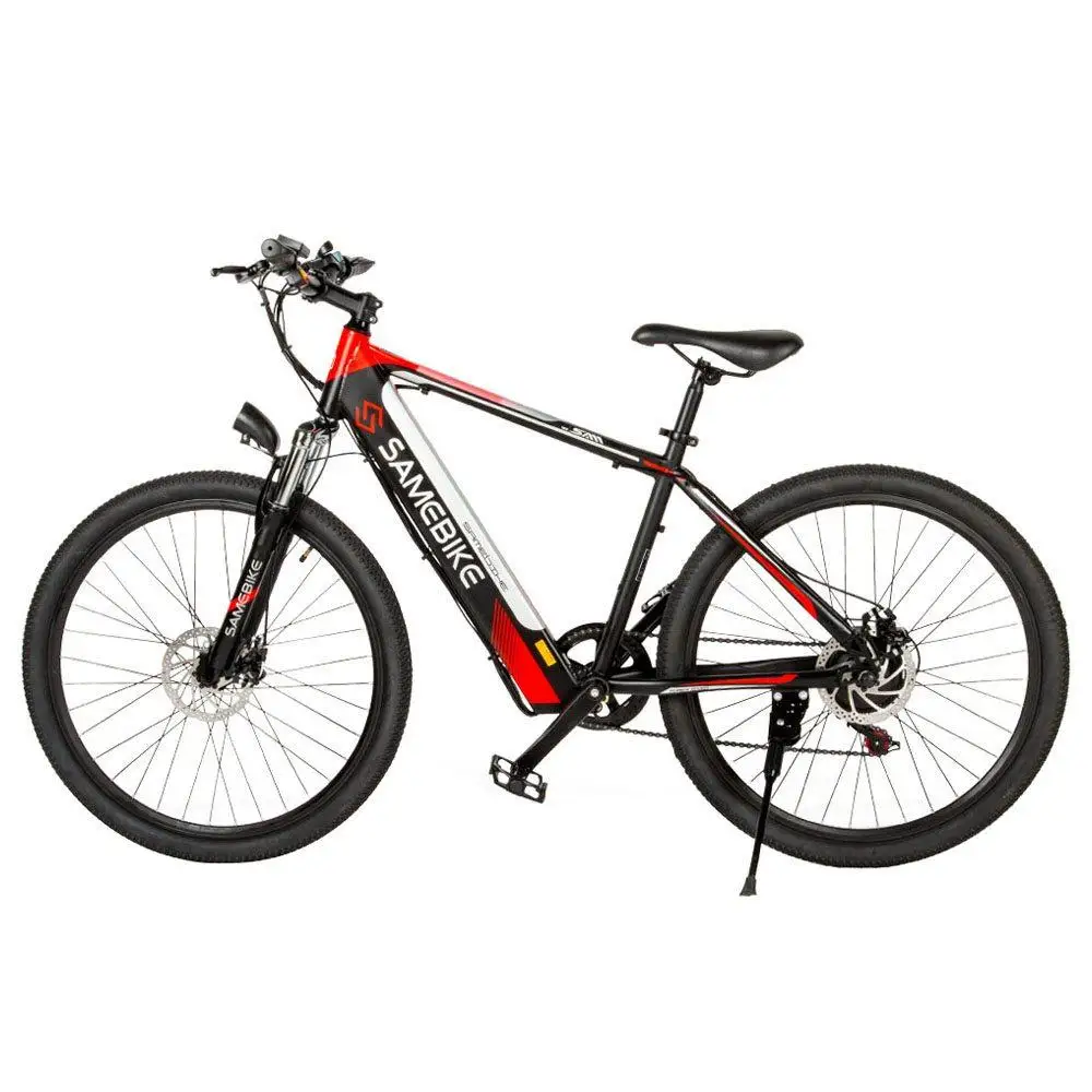  26 'высокого качества SAMEBIKE SH26 электрический велосипед с переключением 21 скорости 250W 60 км пройденное расстояние в милях е-байка 36В 8Ah аккумулятор мотоцикла или электровелосипеда толстыми покрышками внедорожных