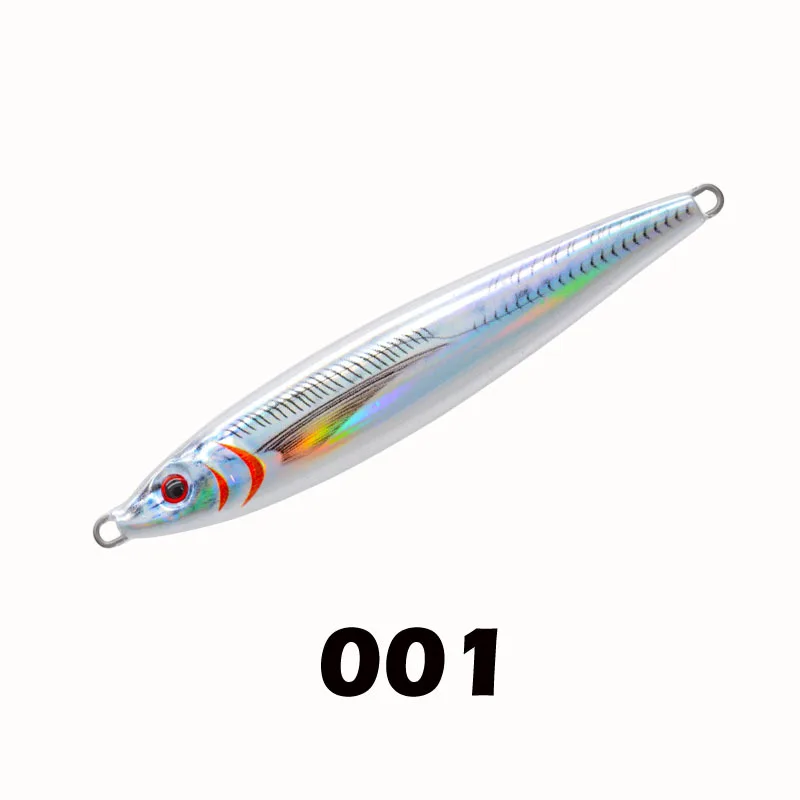 3D Printed Green Iron Plate 30g-60g Cast Perch Bait for Bass Fishing Targeted for Spanish Mackerel and Luya Lead Fish