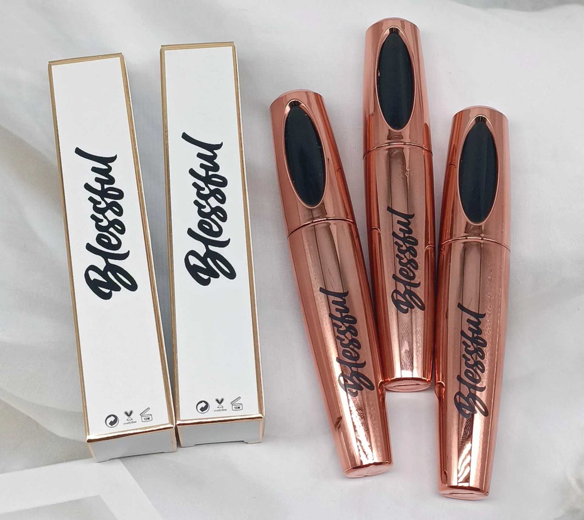 Private Label 4D Fiber Waterproof Mascara Diamond Eye Lash Eyelash Makeup Cosmetic Lengthening Mineral Moisturizer Ingredients