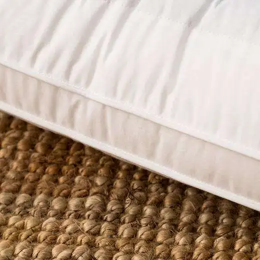 Double Layer Sleeping pillow Cotton Fabric 100% Luxury Market 5 Star hotel Pillow With Double Piping Customized size