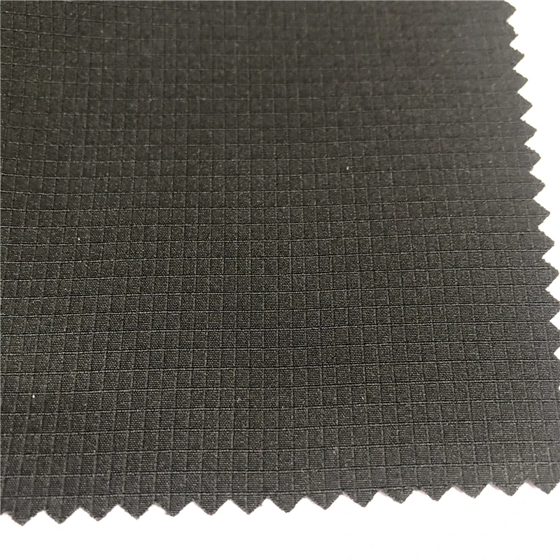 Hiqh quality plaid 75D*300D  jacquard polyester spandex fabric for pants and sportswear