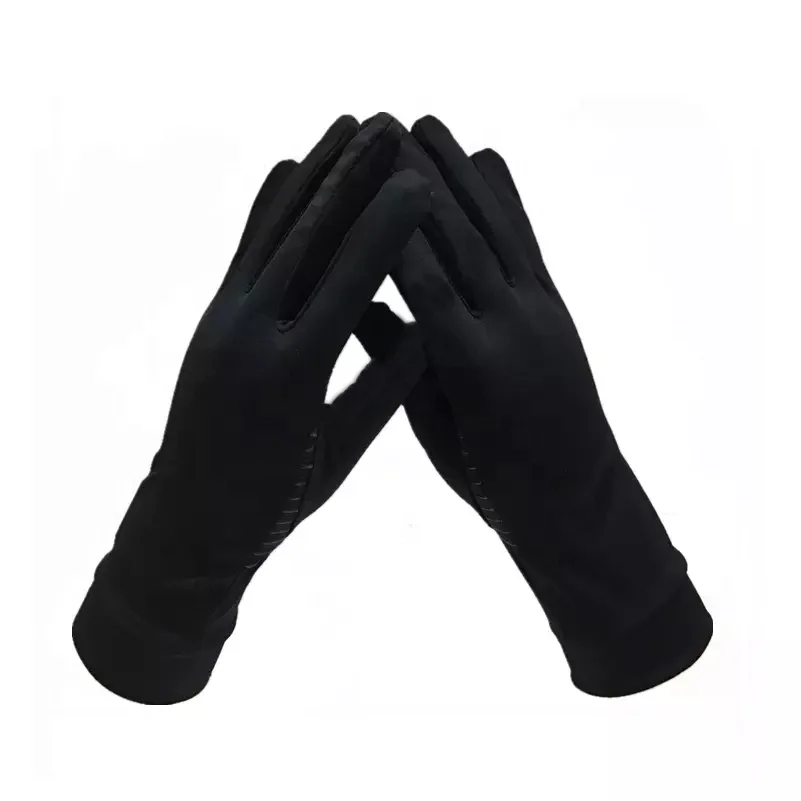 Full Finger Copper Nylon Compression Therapy Arthritis Gloves