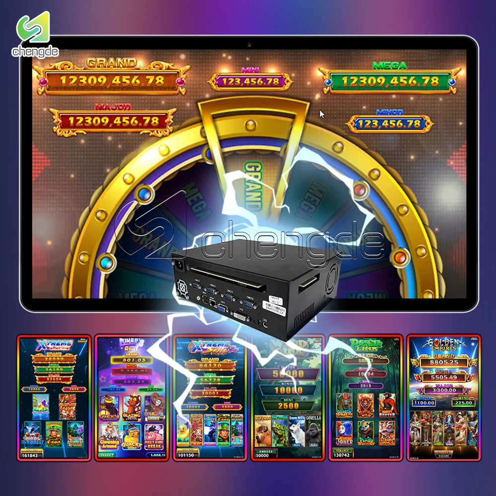 Wild Multi Play Video Games Vertical Game Board Skill Machine Board Nudge Game Xtreme For Sale