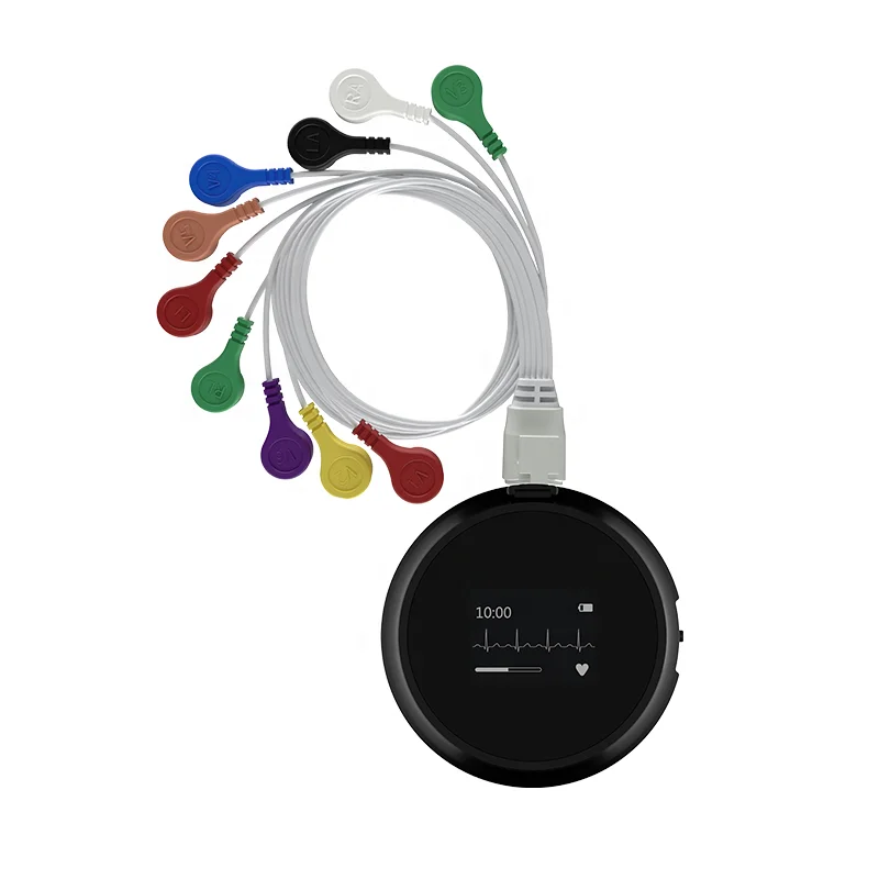 Lepu Dynamic Ecg System 3 Lead 24 Hours Ecg Recorder Monitor Ecg Ambulatory Monitors