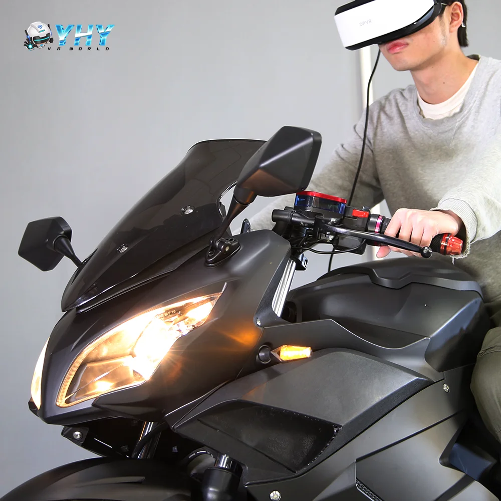Driving moto experience motion 9d profesional Virtual Reality racing game Vr Motorbike