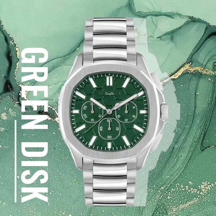 High-end Elegant stylish premium trendy stainless steel square case designer wrist watch waterproof luxury brand custom watch