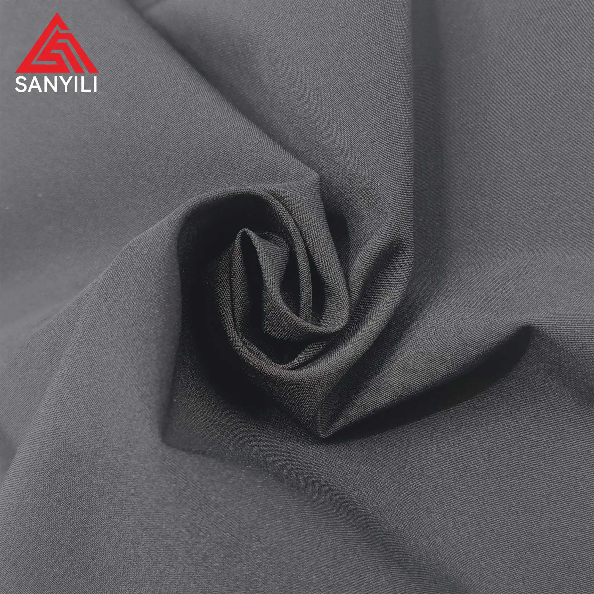 100D four way stretch polyester fabric breathable waterproof fabric for men down jacket hood puffer