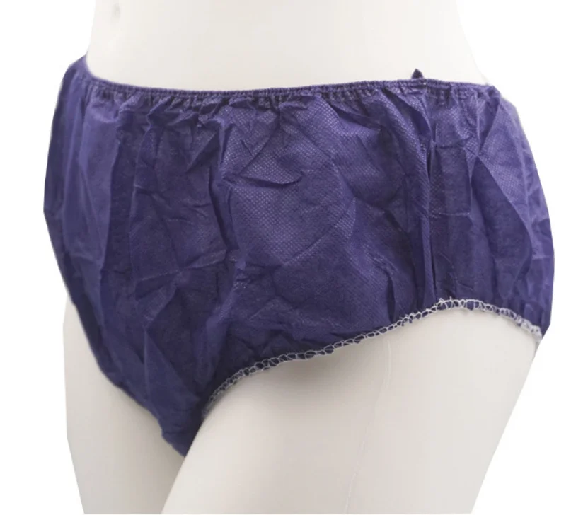 Disposable plus size underwear for men and women sauna beauty salon SPA disposable paper underwear