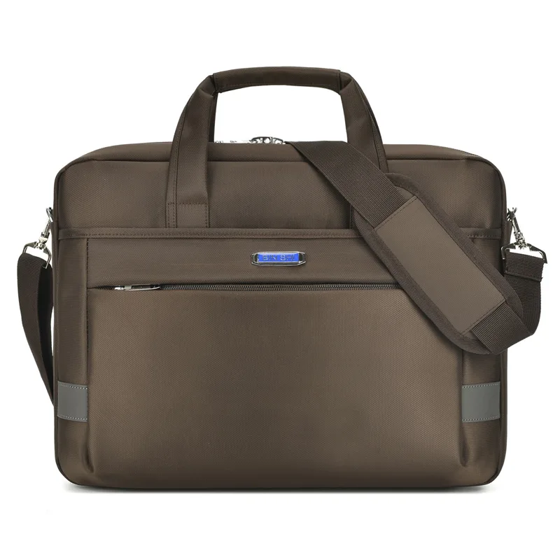 Custom high quality Oxford waterproof laptop suitcase bags unisex portable fashion commercial laptop briefcase