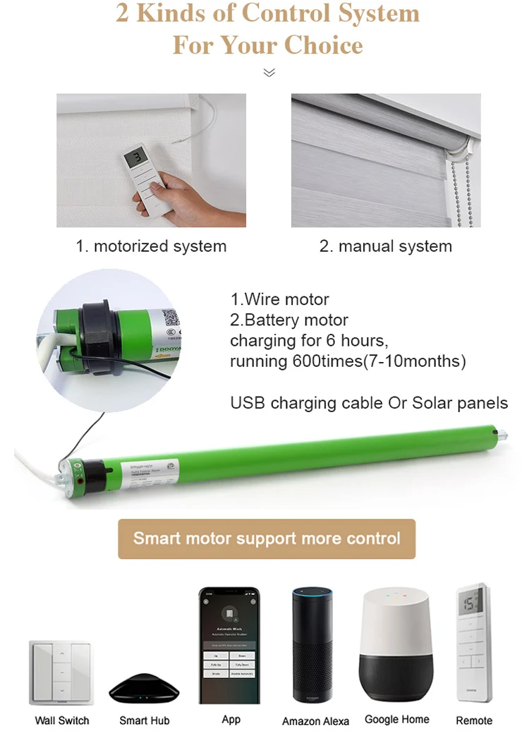 2 Year Warranty Durable Semi Blackout Zebra Roller Blinds Shade