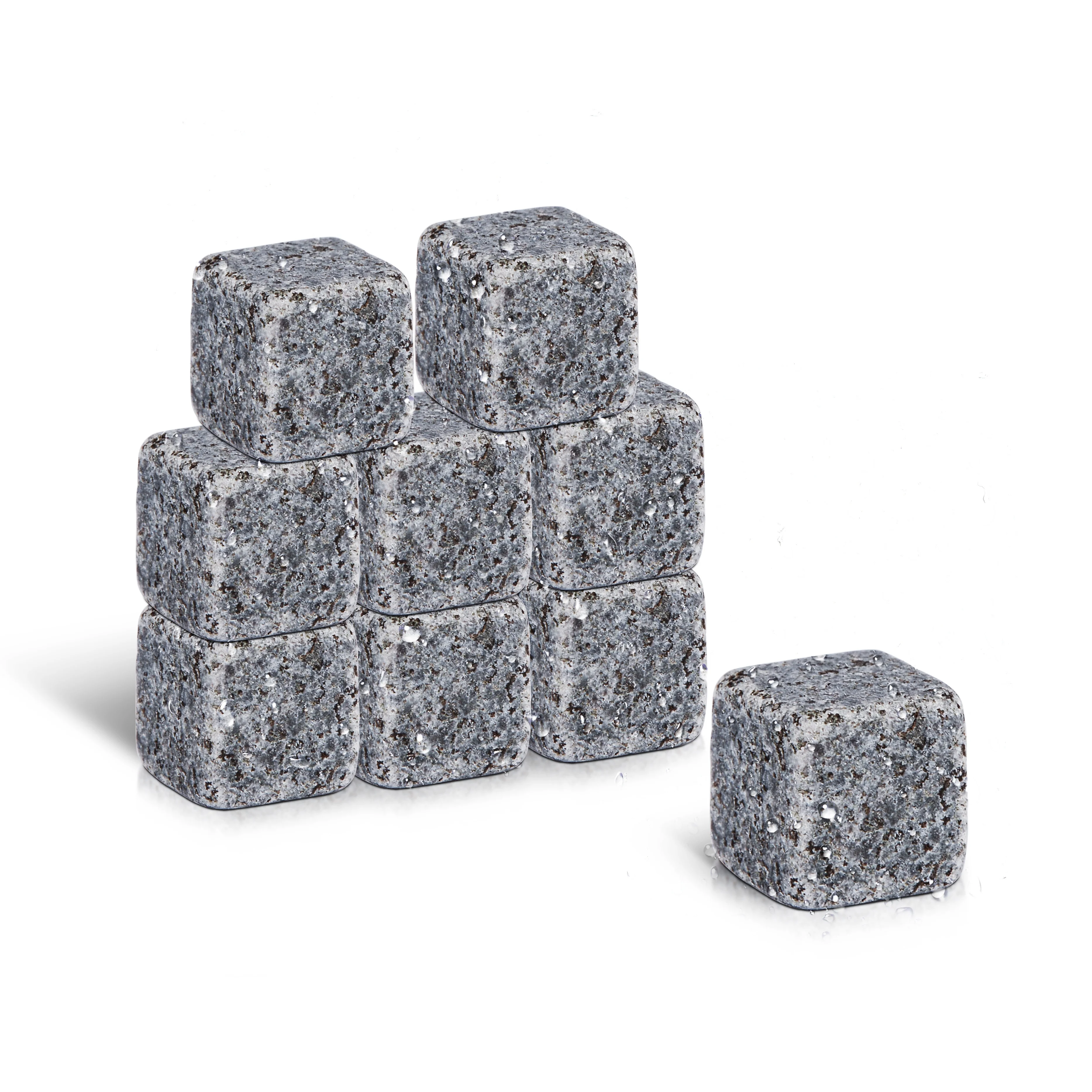 KLP glass whiskey tumbler bar granite whiskey stones and whiskey glass cup Acacia wooden box gift set Whisky set