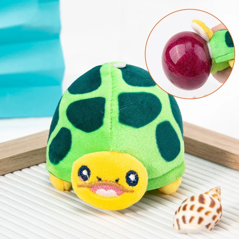 2023 Novedades Fidget Sensory Toys Plush Cute Pet Decompression Vent Ball Squeeze Toy Keychain Small Pendant Toy