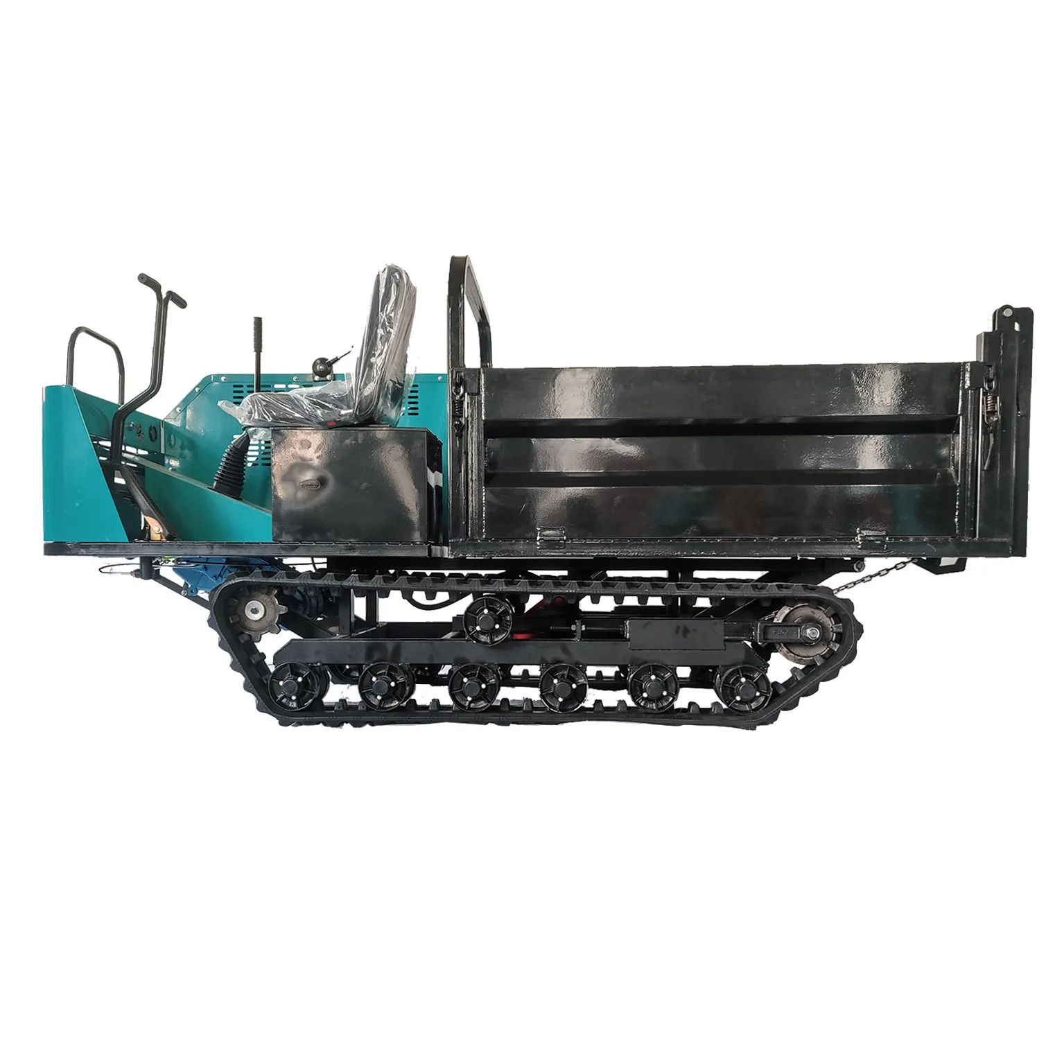 Оптовая продажа конструкционные 8ton 10 тонный гусеничный самосвал с резиновыми гусеничными