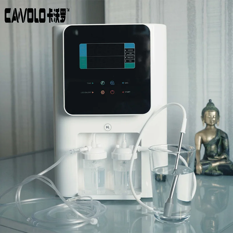 Cawolo New Design SPE PEM Technology h2 Generator Hydrogen Inhalation Machine 3000ml