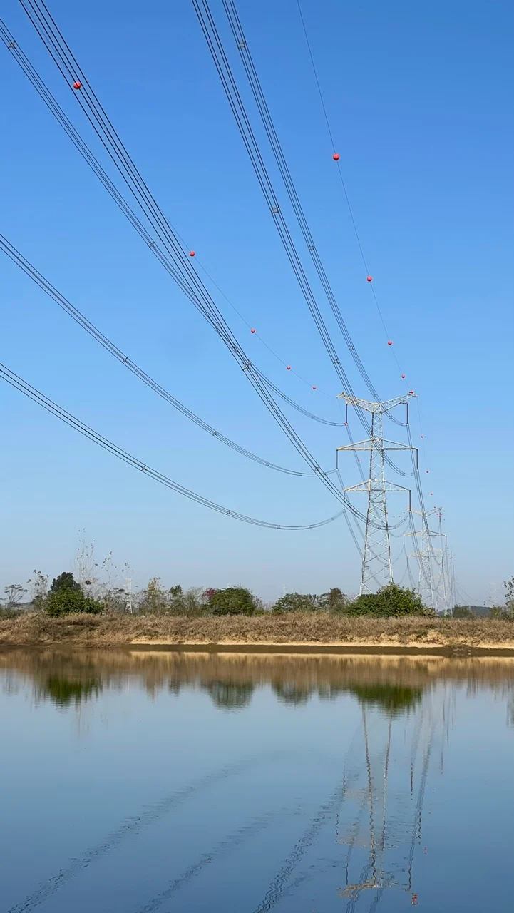 600mm Aircraft Warning Sphere with AROMOR ROD navigation Visual Aids obstruction ball visibility for low-flying aircraft